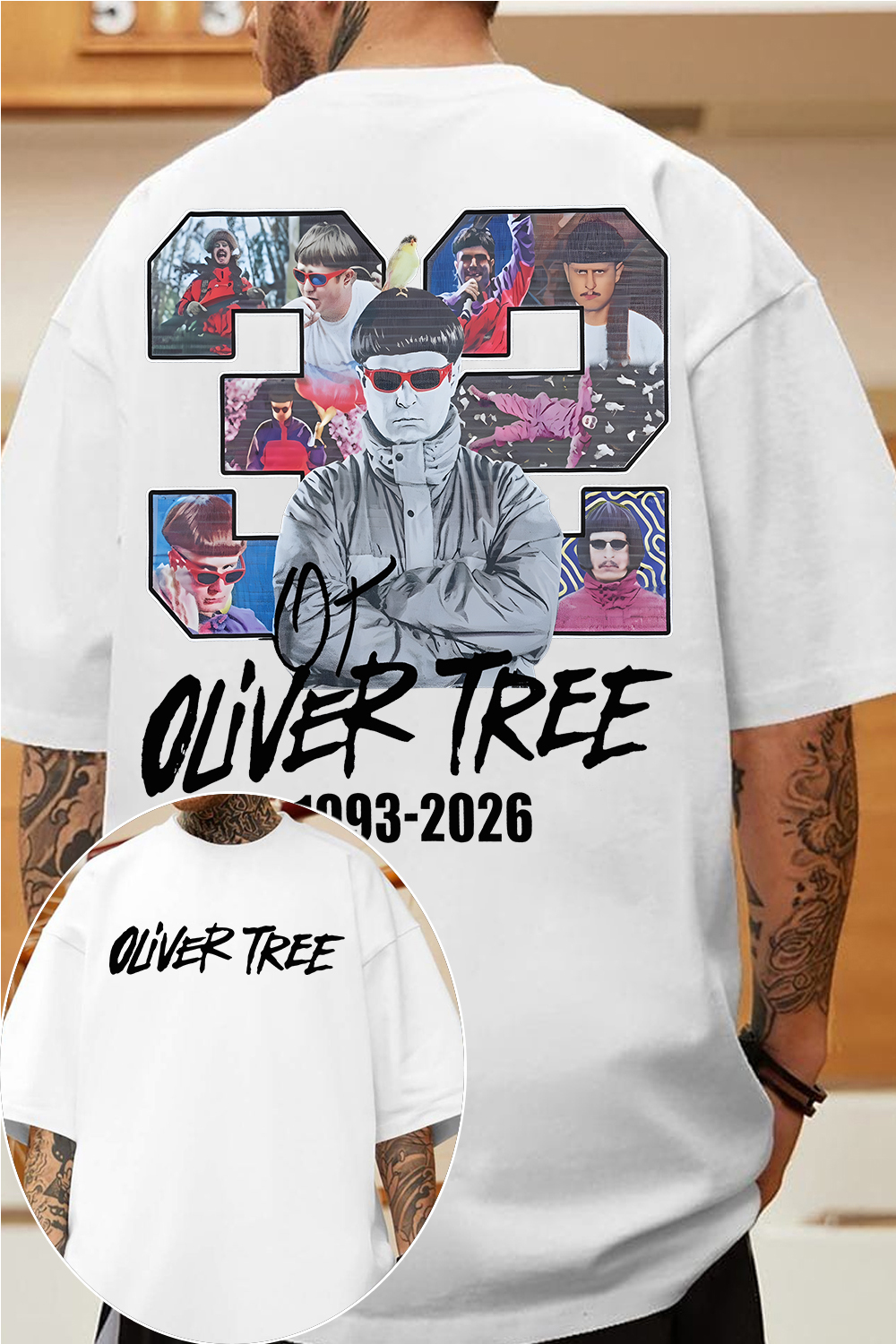 Rip Oliver Tree Tee For Men