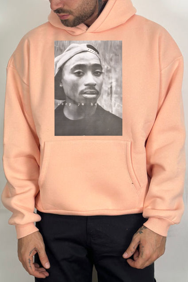 2Pac 90s Rappers Graphic hoodie For Men