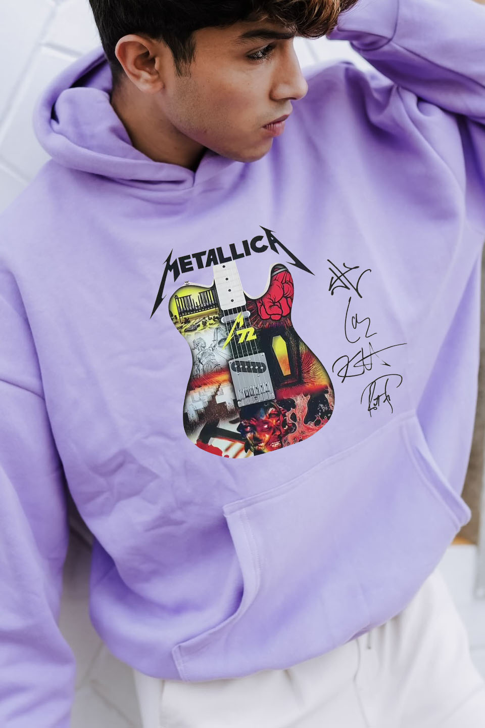 metallica 2025 men hoodie