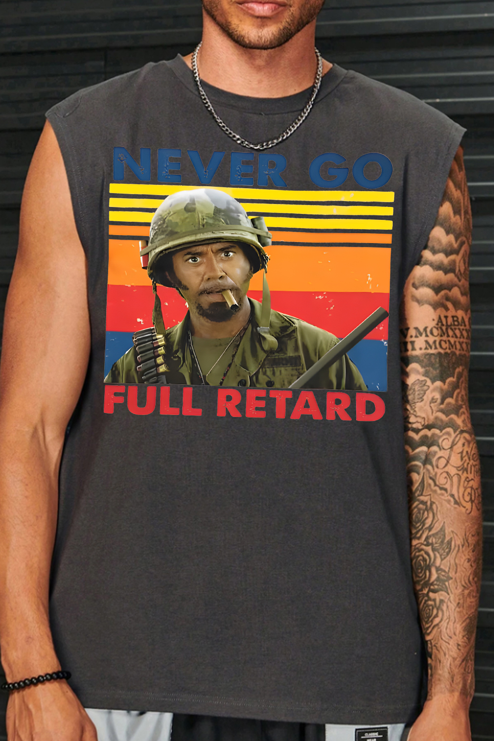 Nevergofullreterrrd Men Tank