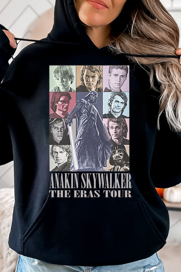 Anakin Skywalker Eras Tour Inspired Vintage Hoodies