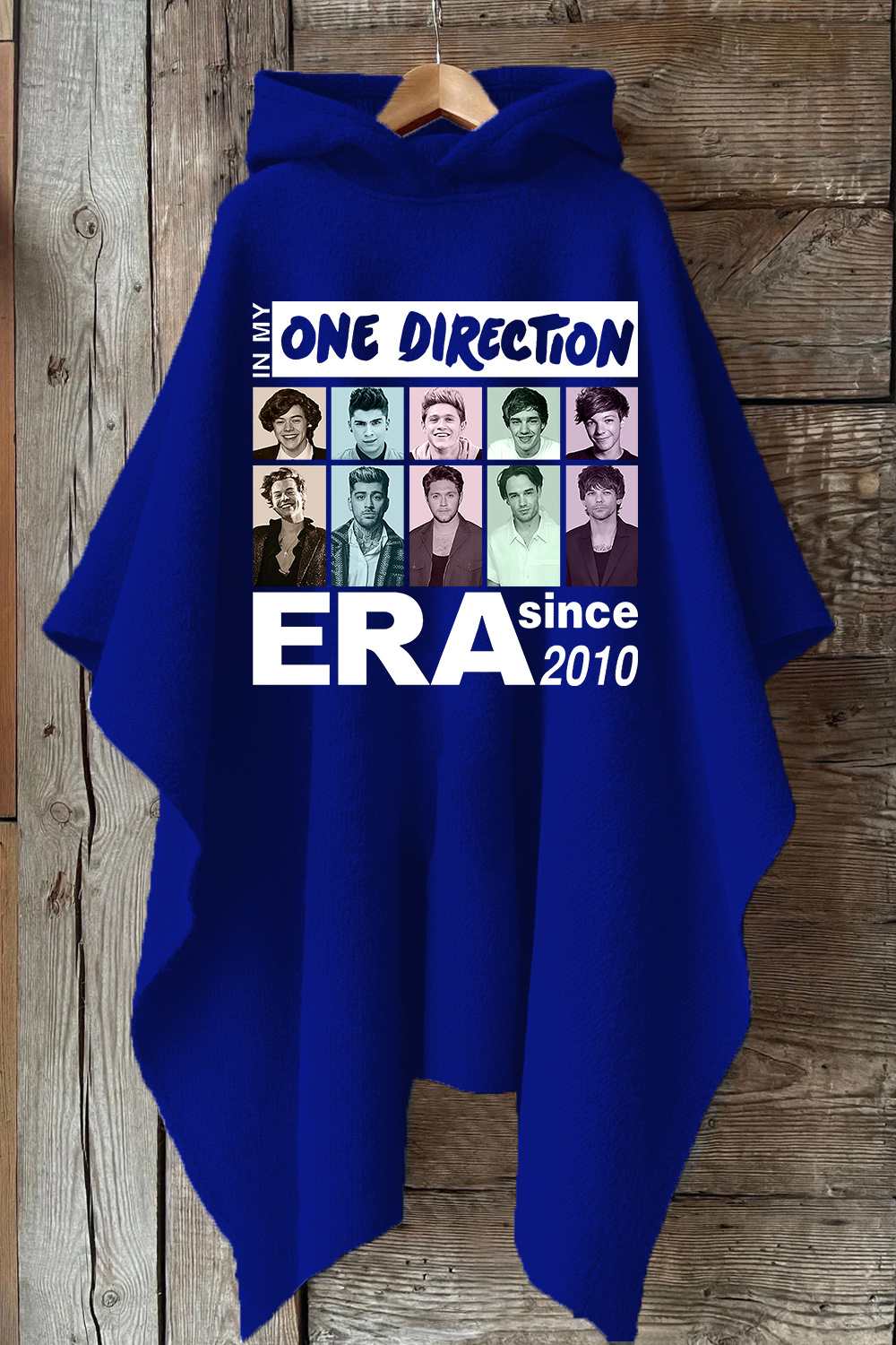 In My One Direction Era Hooded Warm Shawl Cape
