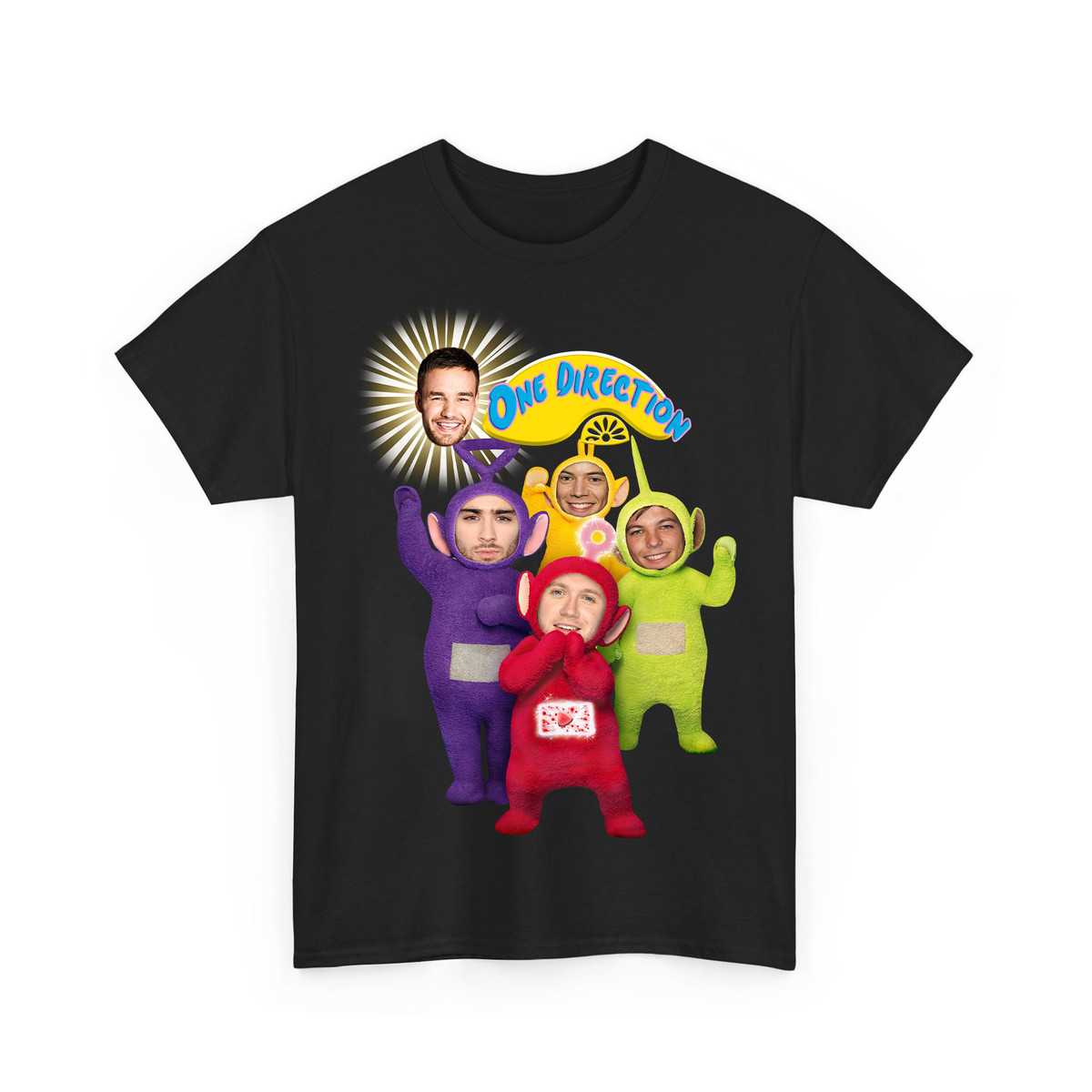 One Direction Cute Teletubbies Funny Shirts for 1D Fans