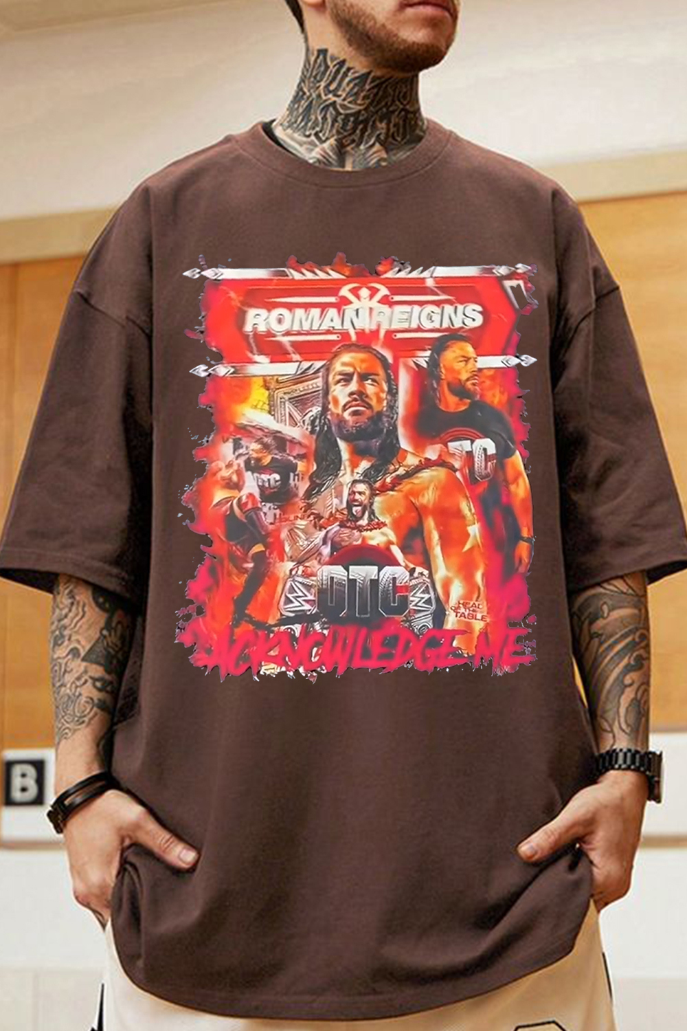 Roman Reigns Sport Graphic Tee For Men