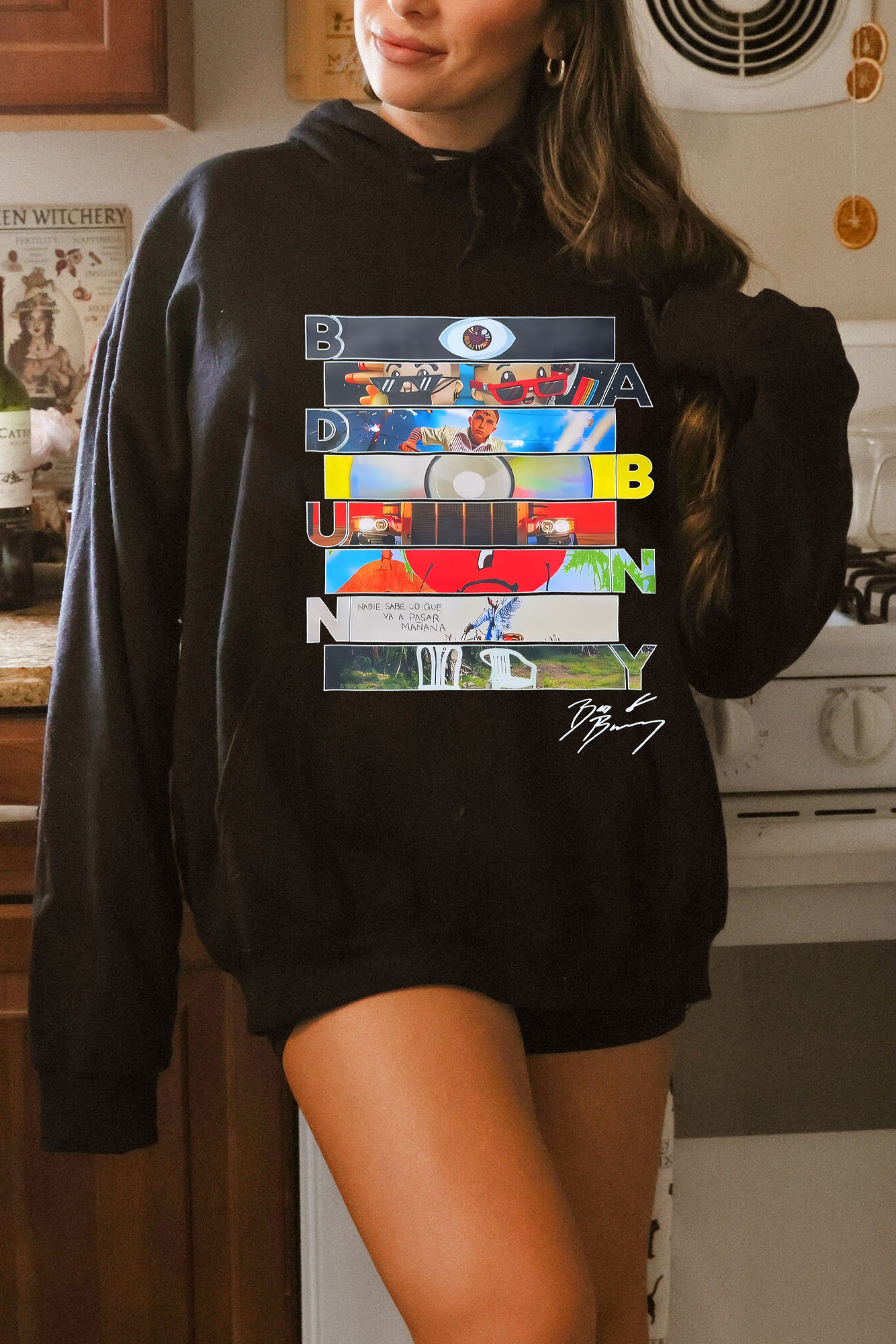 Bad Bunny Signature Hoodie Women