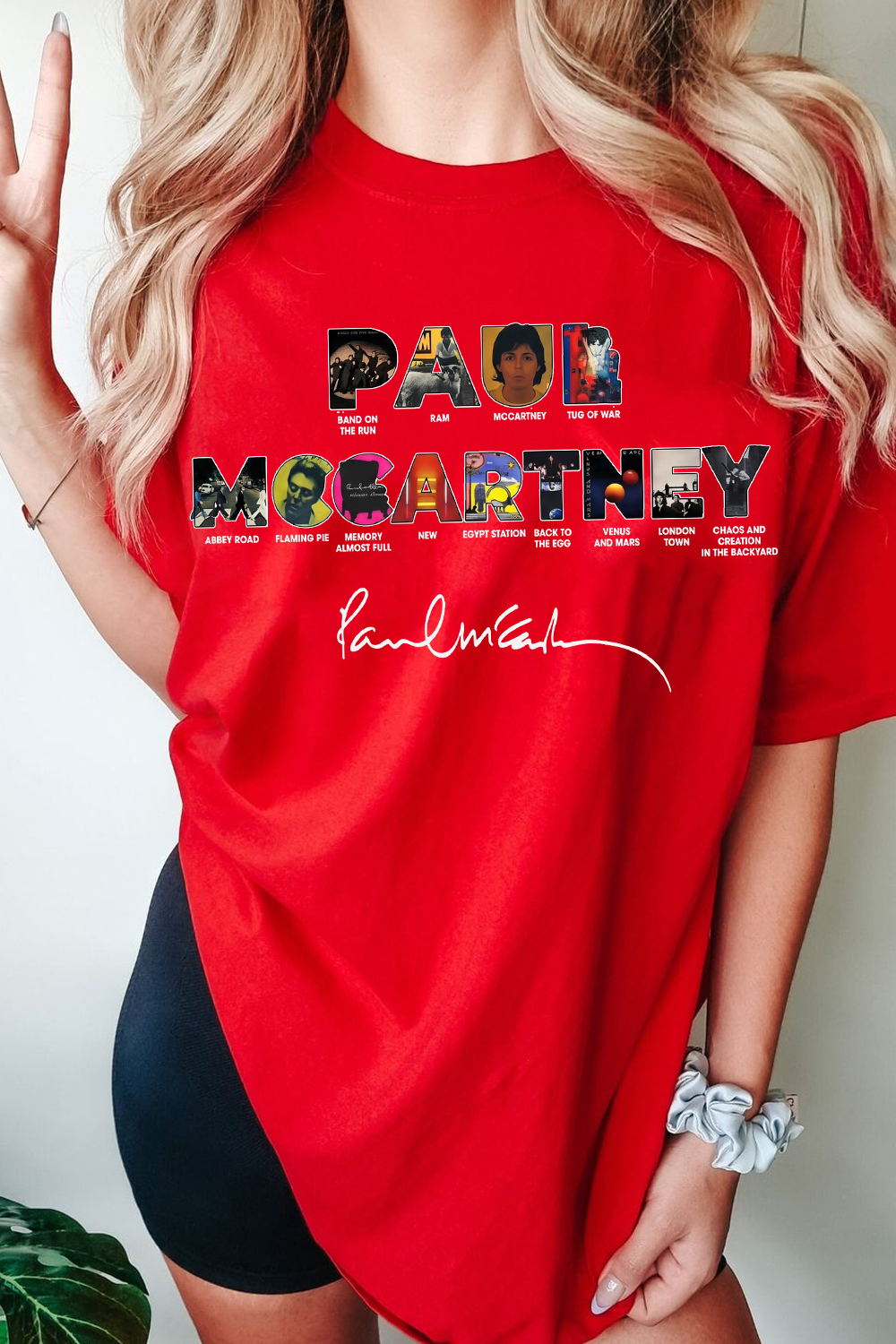Paul Mccartney Women Tee