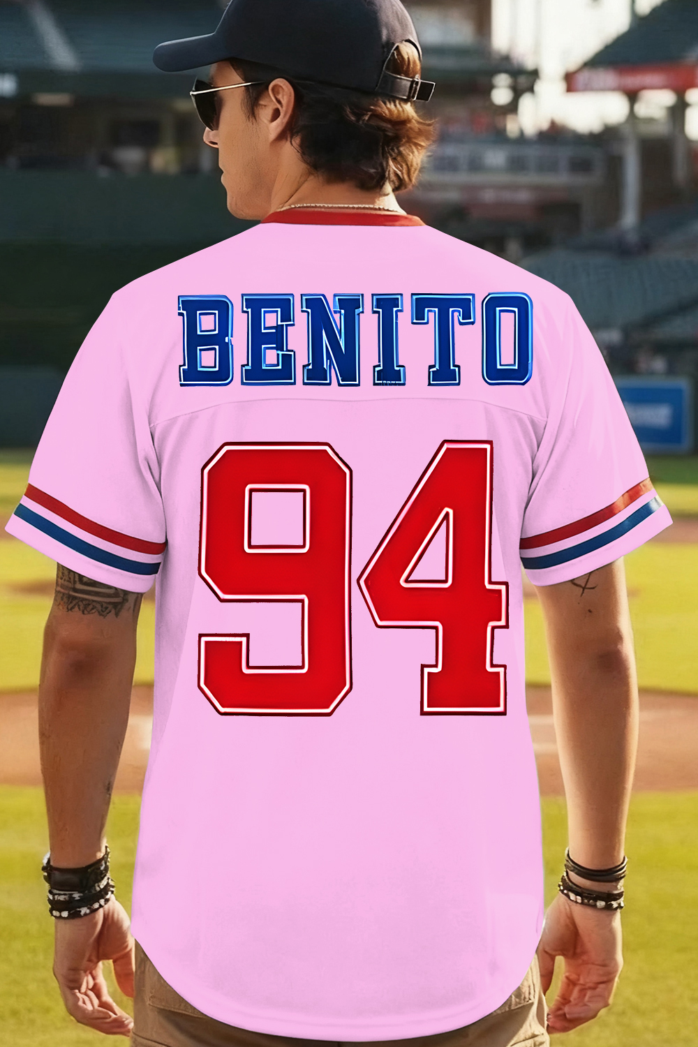 Bunny Ears Bad Bunny? Benito Football Jersey