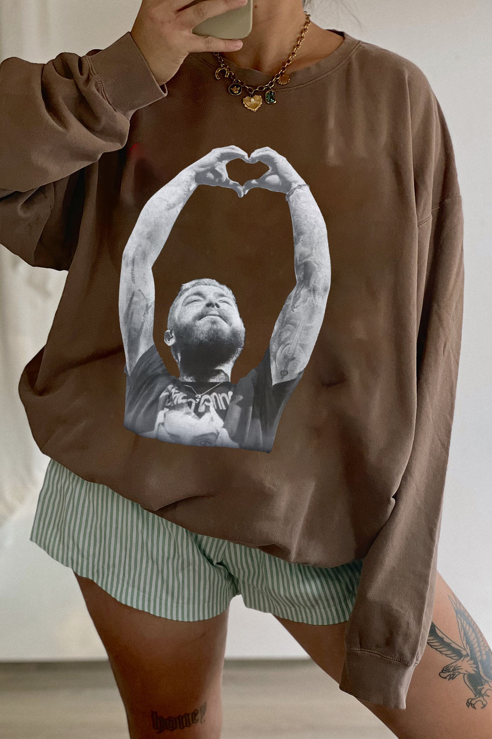 I LOVE Post Malone Women Sweatshirt