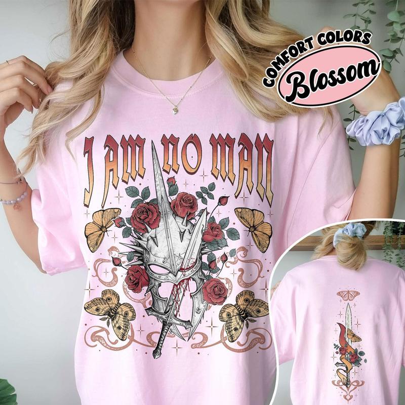 LOTR I Am No Man 2 Sides Shirt