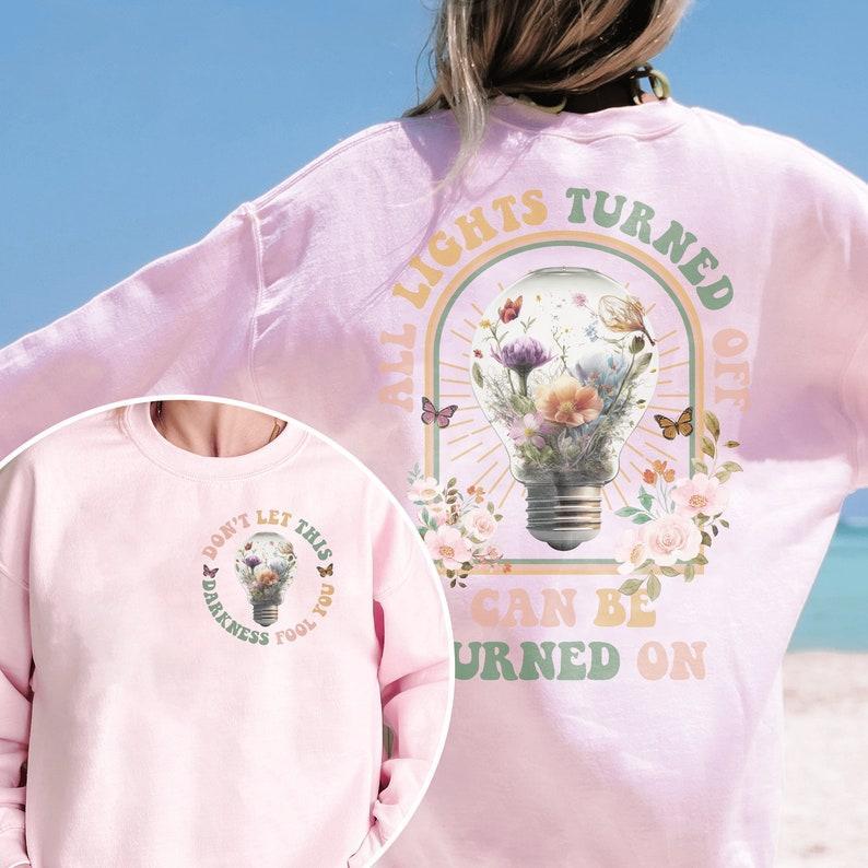 Noah Kahan Call Your Mom All Lights Turned Off Can Be On 2-sided Sweatshirt