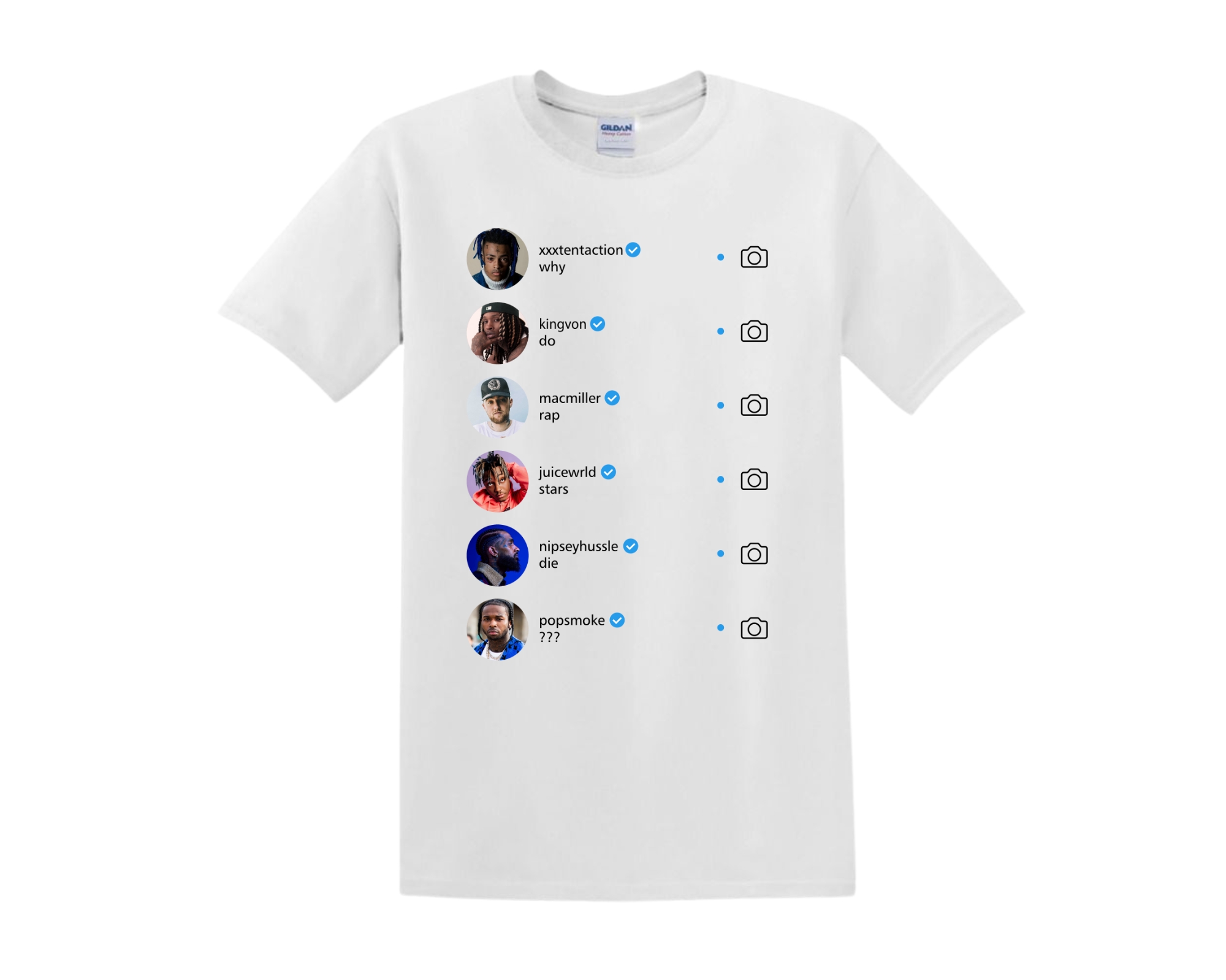 Retro Rapper star women T-SHIRT