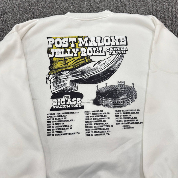 Post Malone Tampa Show 🎤 Unisex Sweatshirt