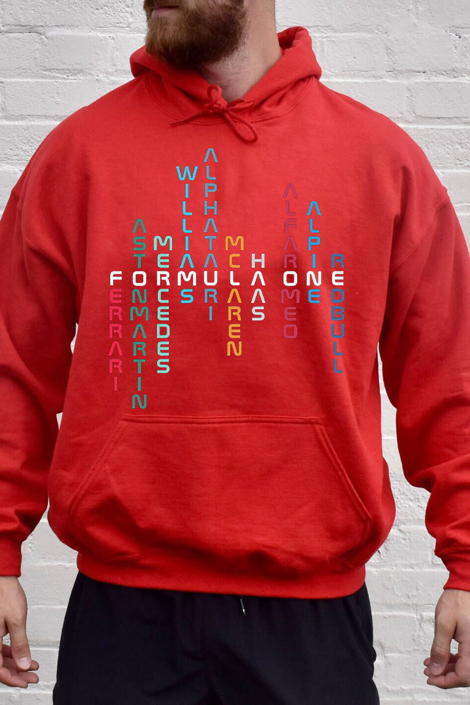 Racing All Team Men Hoodie