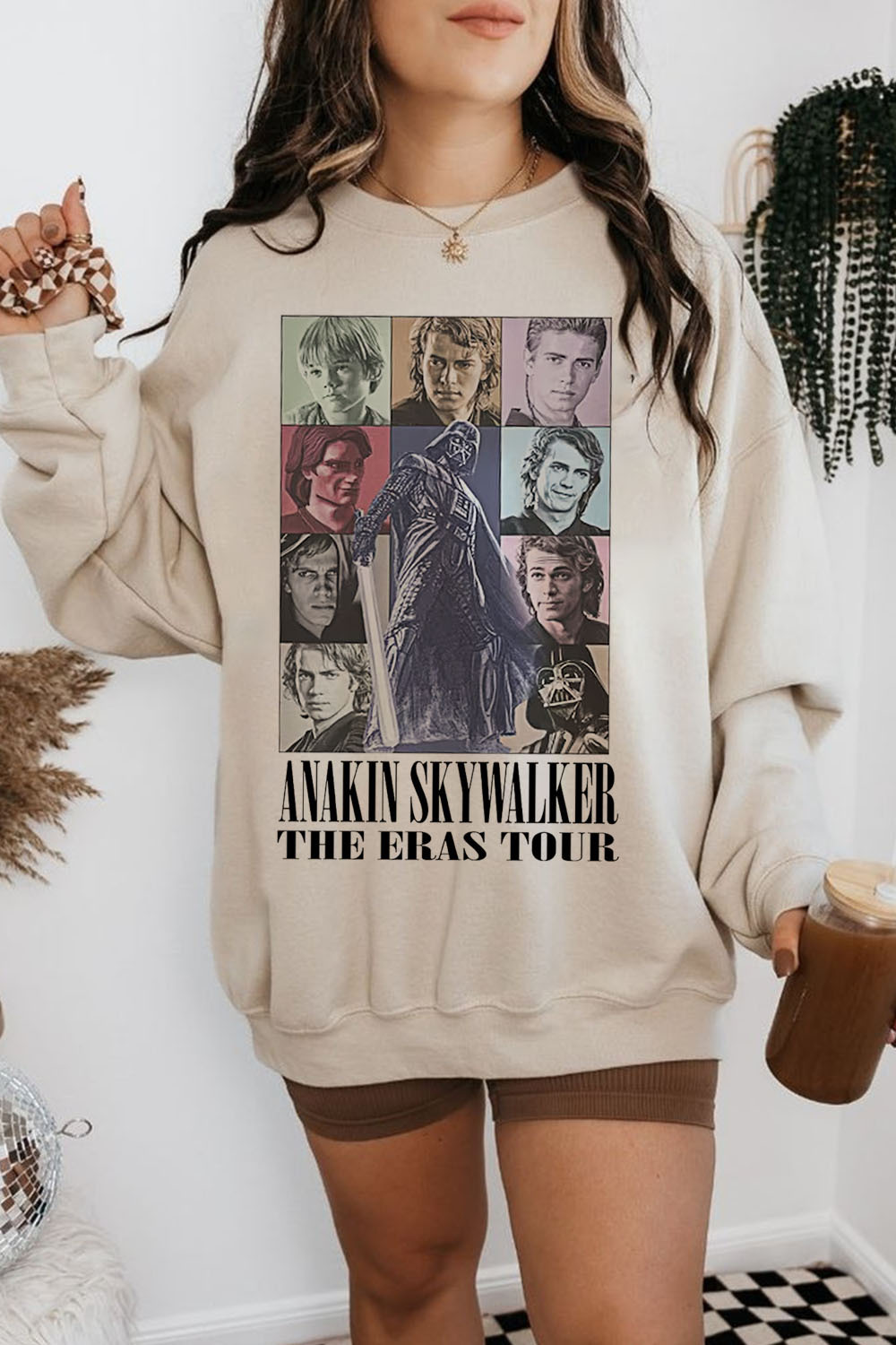 Anakin Skywalker Eras Tour Inspired Vintage Sweatshirt
