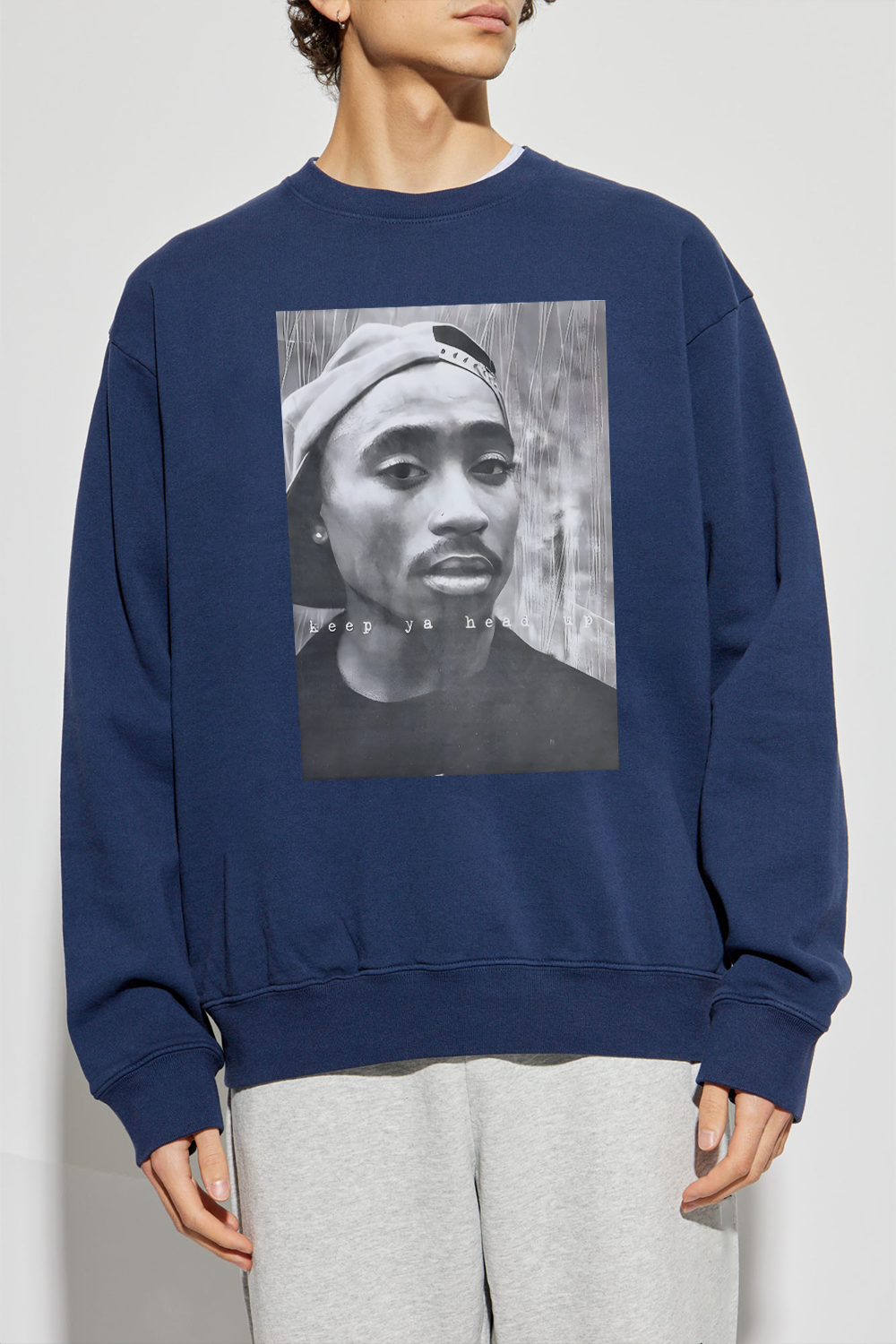 2Pac 90s Rappers Graphic sweatshirt For Men