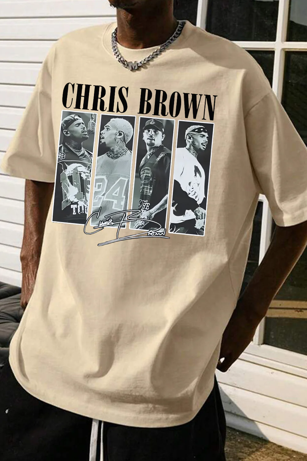 Chris Brown Concert Merch Tee For Men