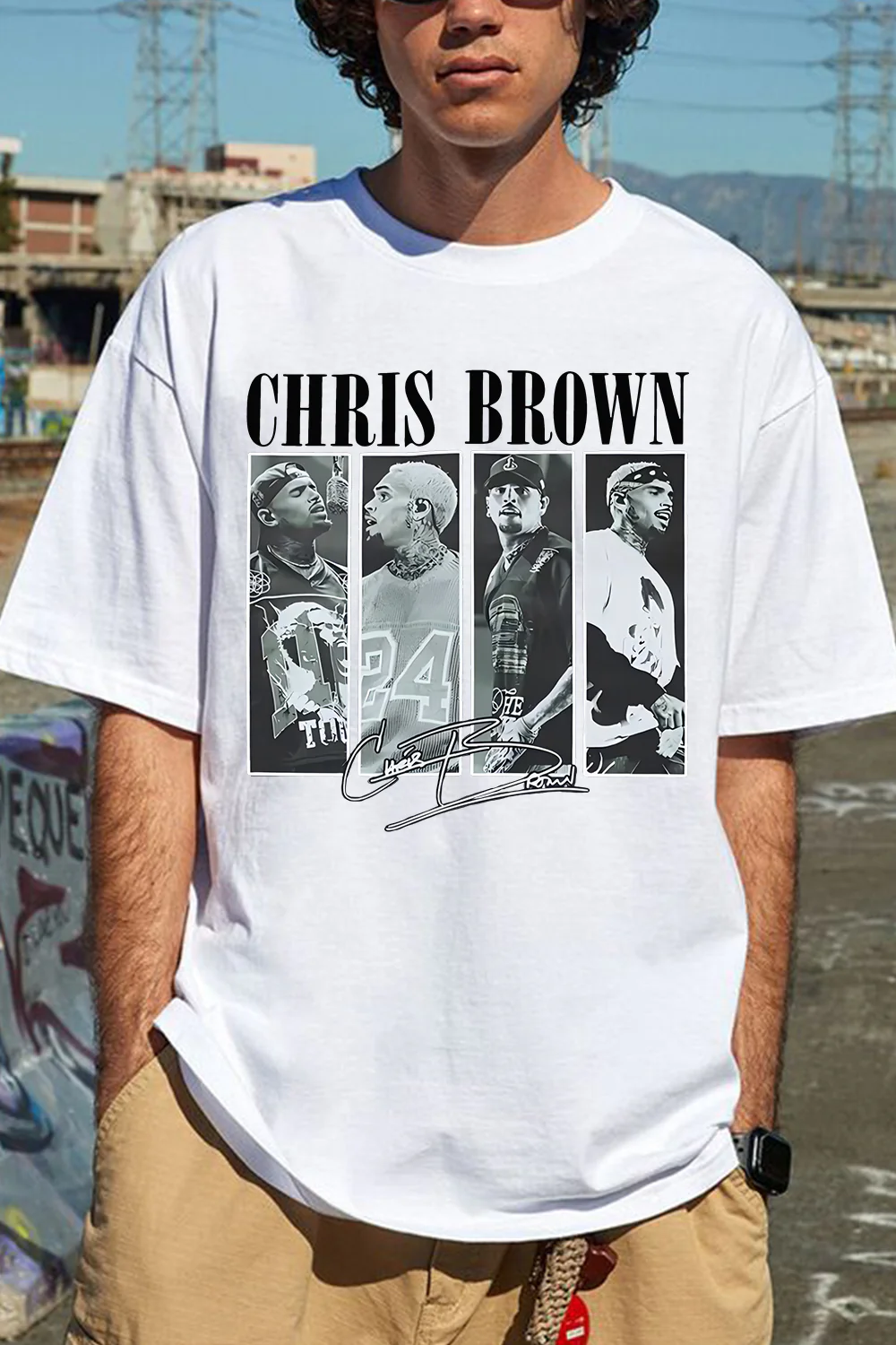 Chris Brown Concert Merch Tee For Men