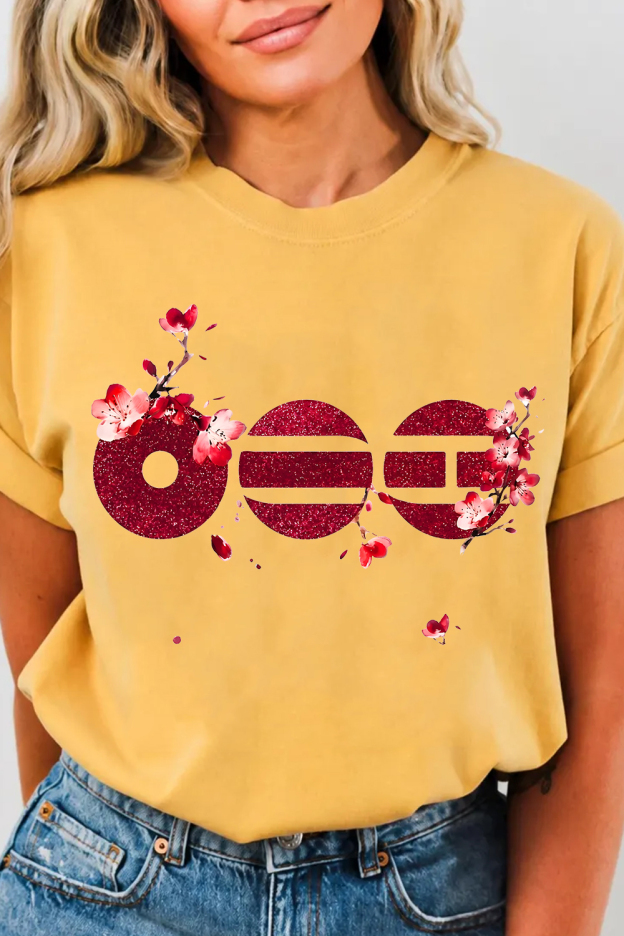 🌸 Arirang World Tour 2026 Floral Tee