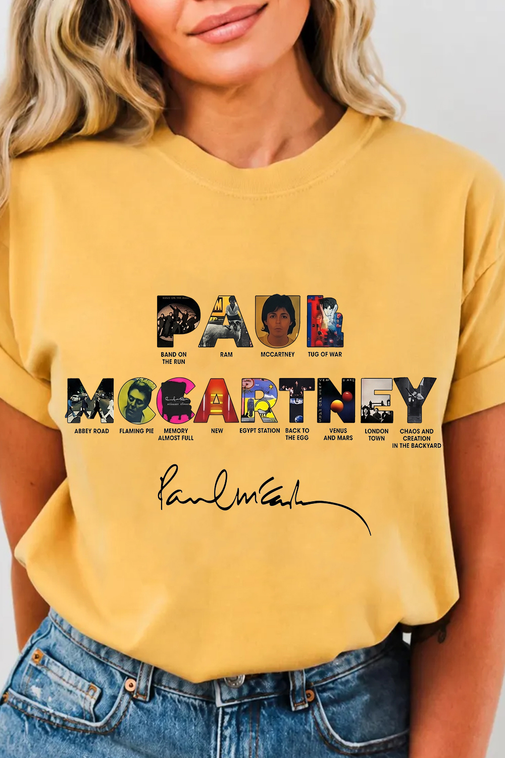 Paul Mccartney Women Tee