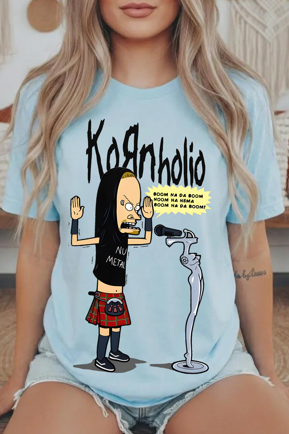 Korn Beavis and Butthead Shirt