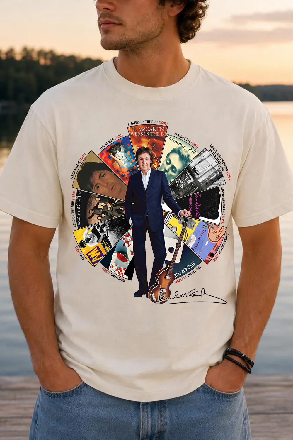 Paul McCartney Not Just Album Tee For Men