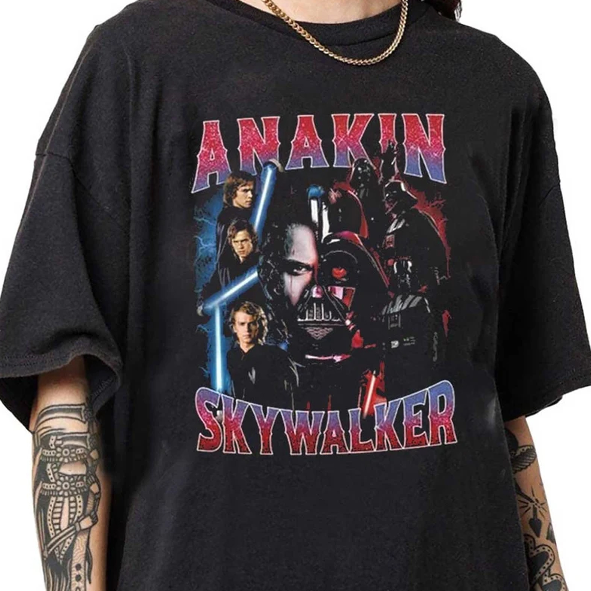 Vintage Anakin Skywalker Darth Vader Shirt 90’s Shirt