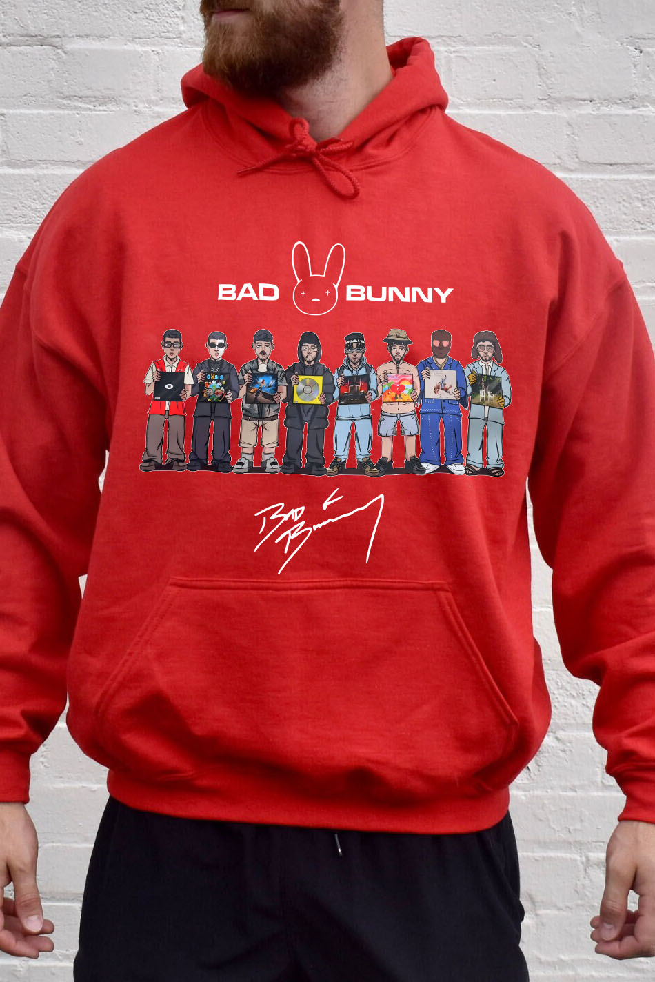 Bad Bunny DTMF Album Merch  Hoodie For Men