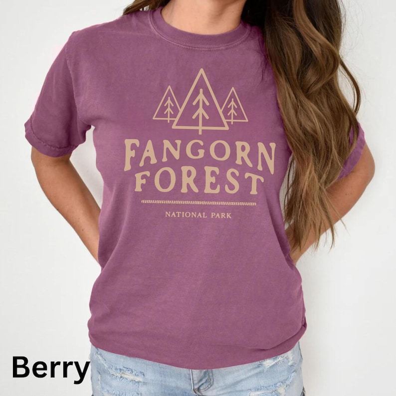 Fangorn Forest National Park LOTR  Tee For Women