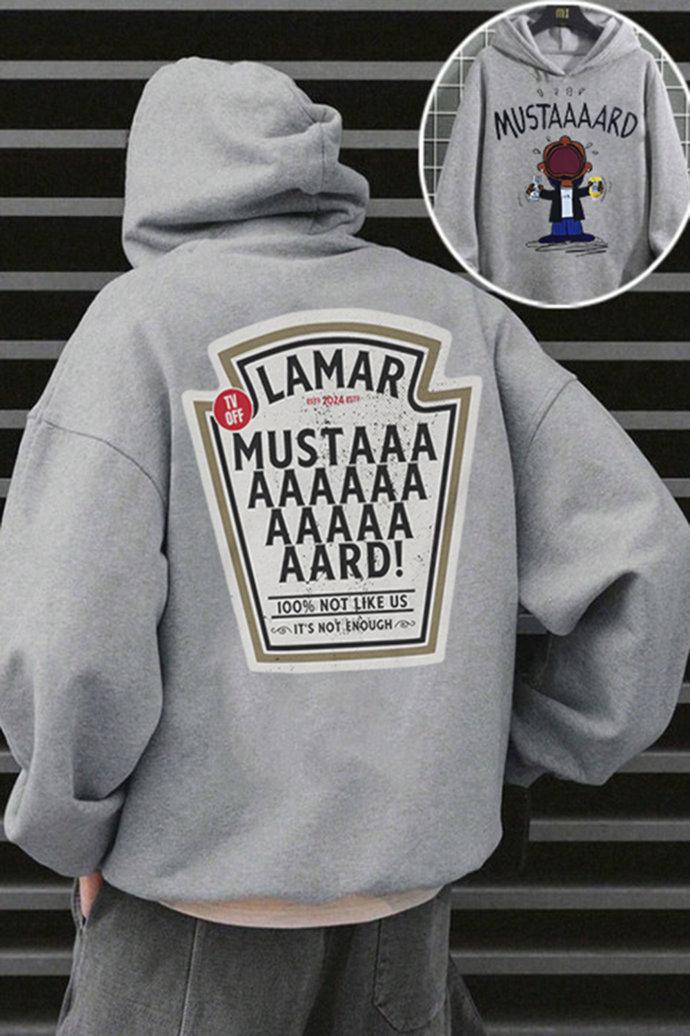 Kendrick Lamar  Mustaaaard 2 Sides Tee/Sweatshirt/Hoodie