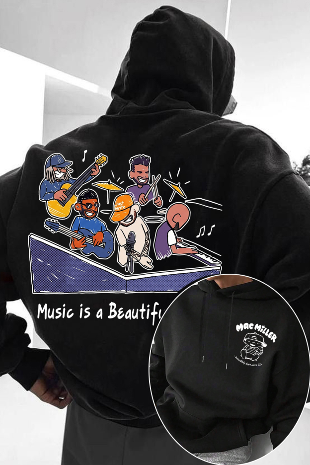 Mac Miller Music Fan's Hoodie