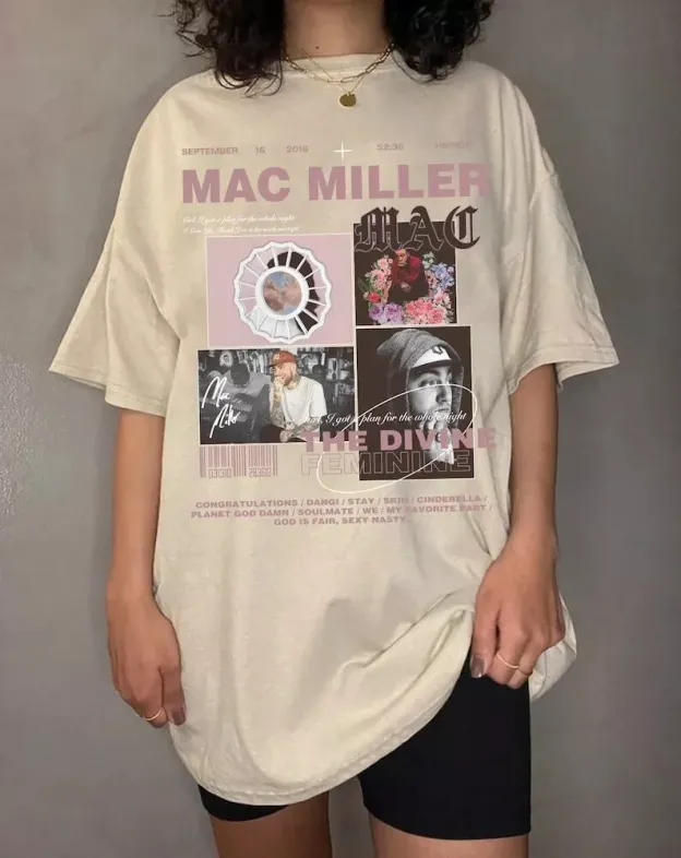 Vintage The Divine Feminine Mac Miller Shirt