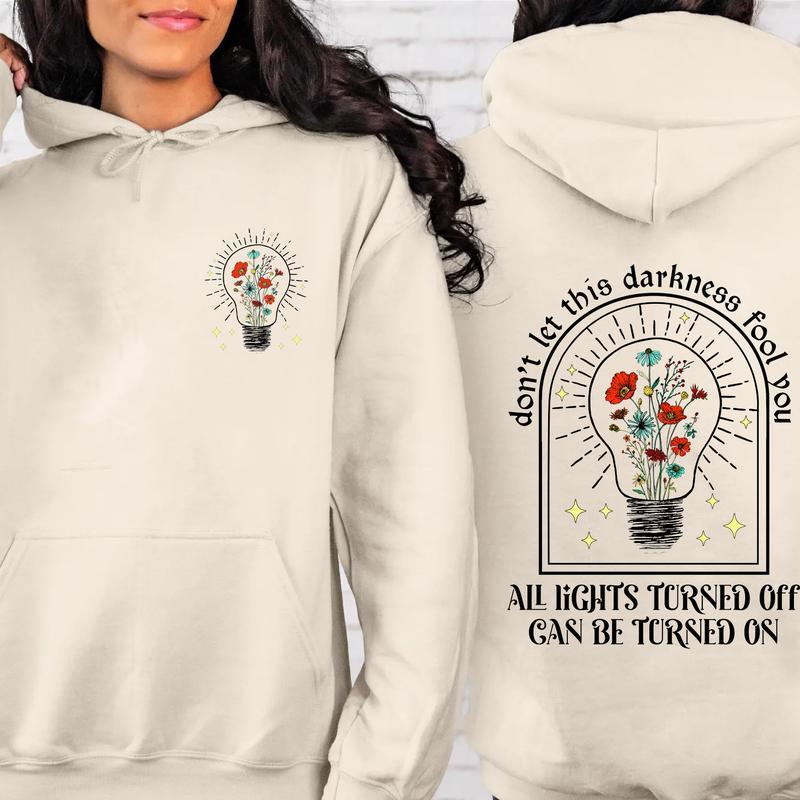 2 Sided All Lights Turned Off Can Be On Noah Kahan Call Your Mom Hoodies For Women