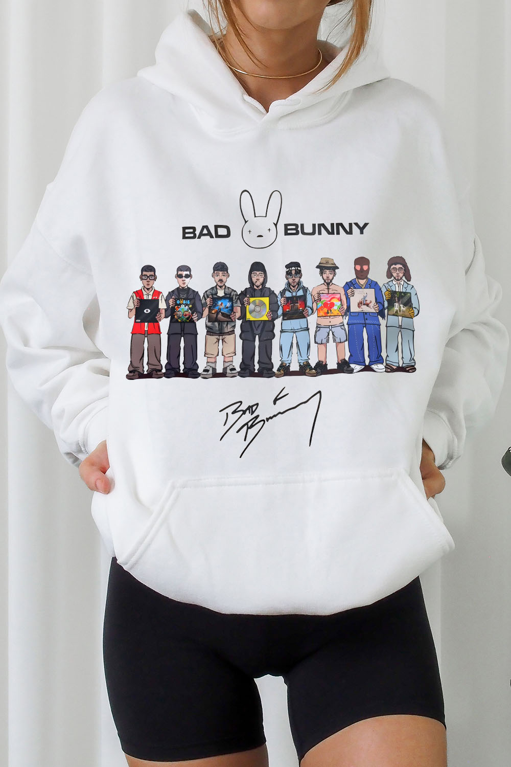 Bad Bunny DTMF Album Merch Hoodie For Women