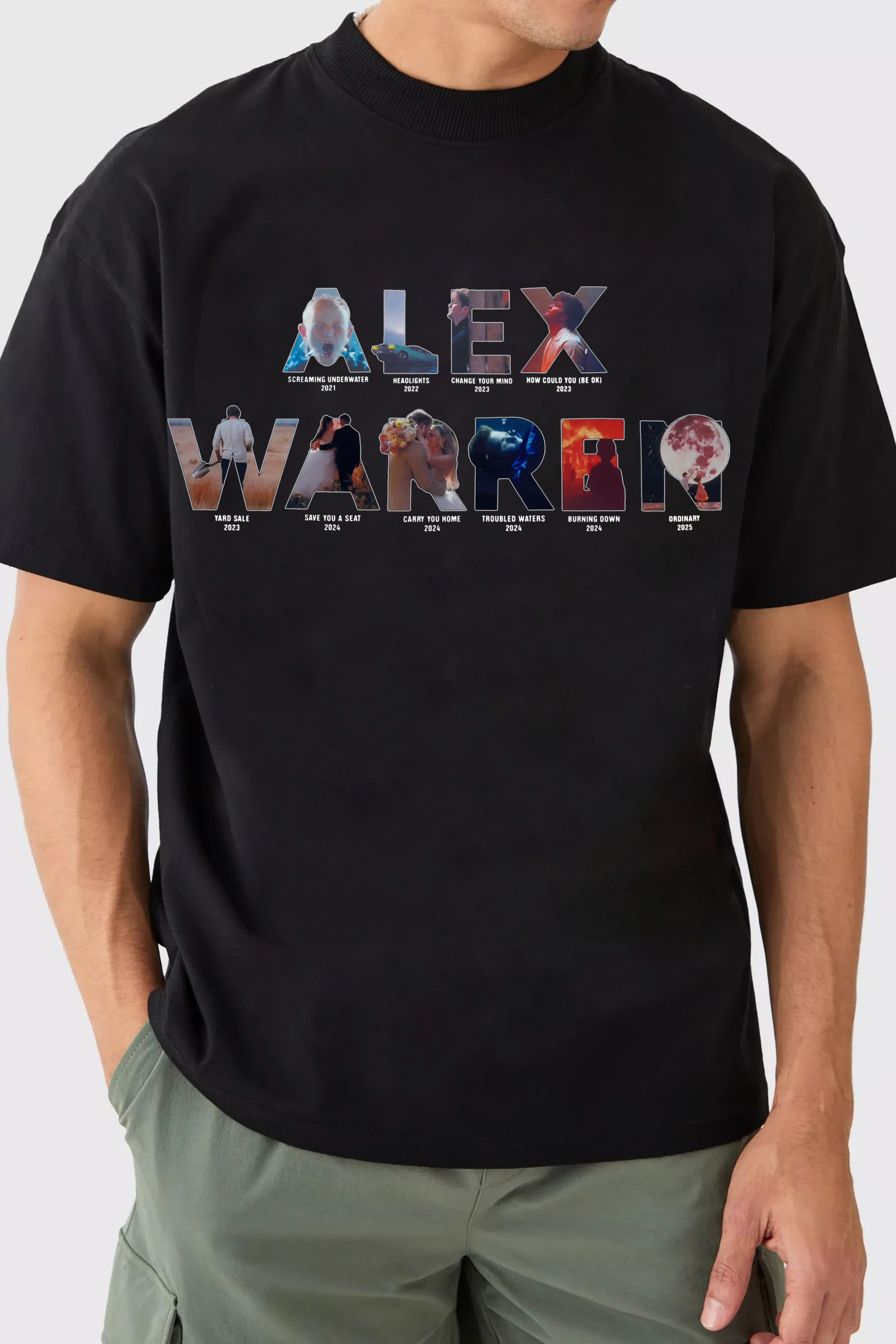 Alex Warren Songs T-Shirt