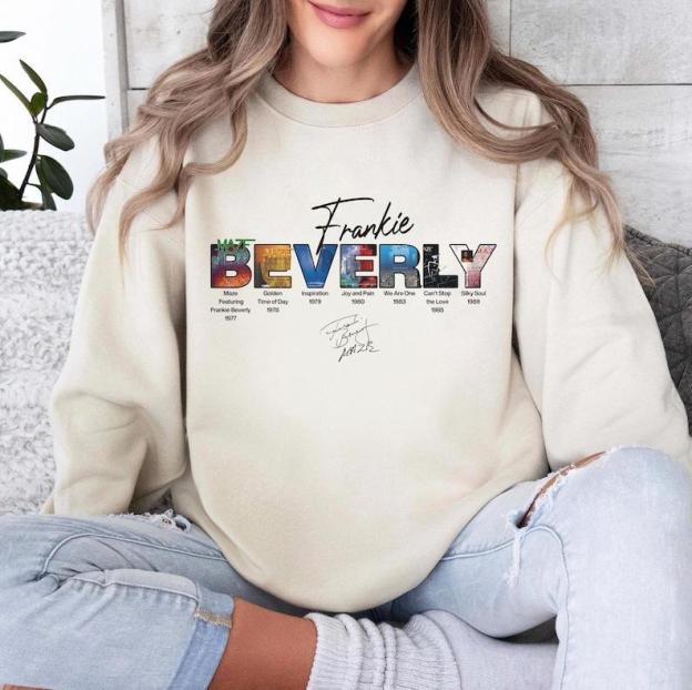 Frankie BEVERLY  Long Sleeve Sweatshirt