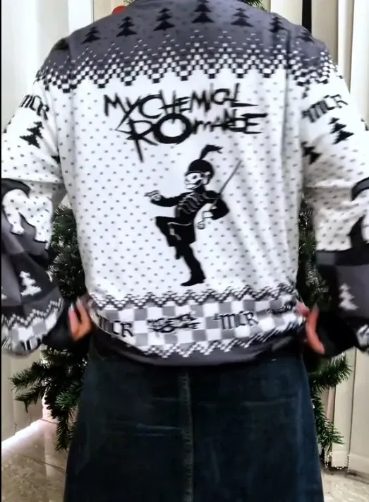My Chemical Romance The Black Parade Ugly Christmas Sweatshirt