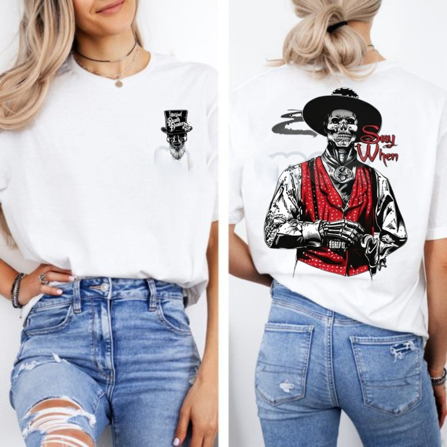 Doc Holliday "Say When" Zombie T-Shirt