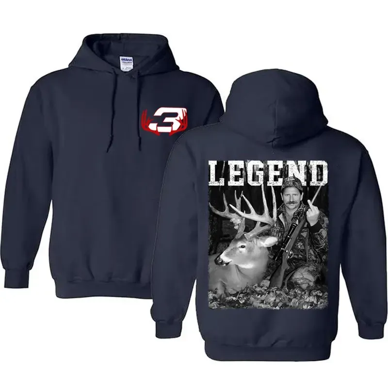Dale Earnhardt With Deer Hoodie