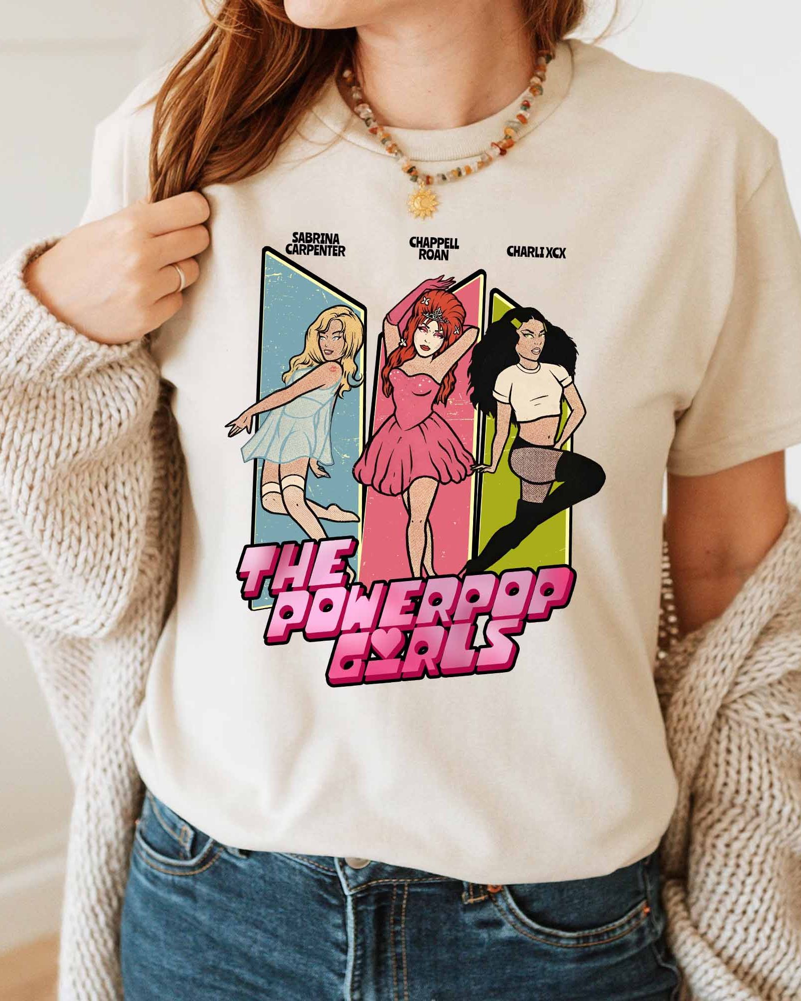 The powerpop girls Charli ,Chappell, Sabrina – Shirt