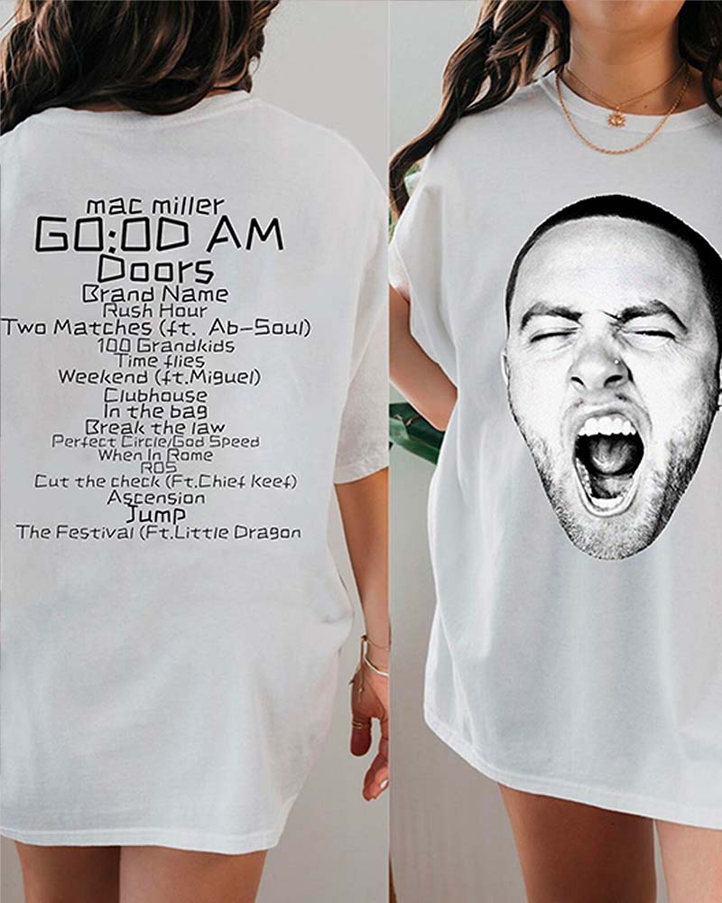 Mac Miller GO:OD Doors 2 Sides Shirt