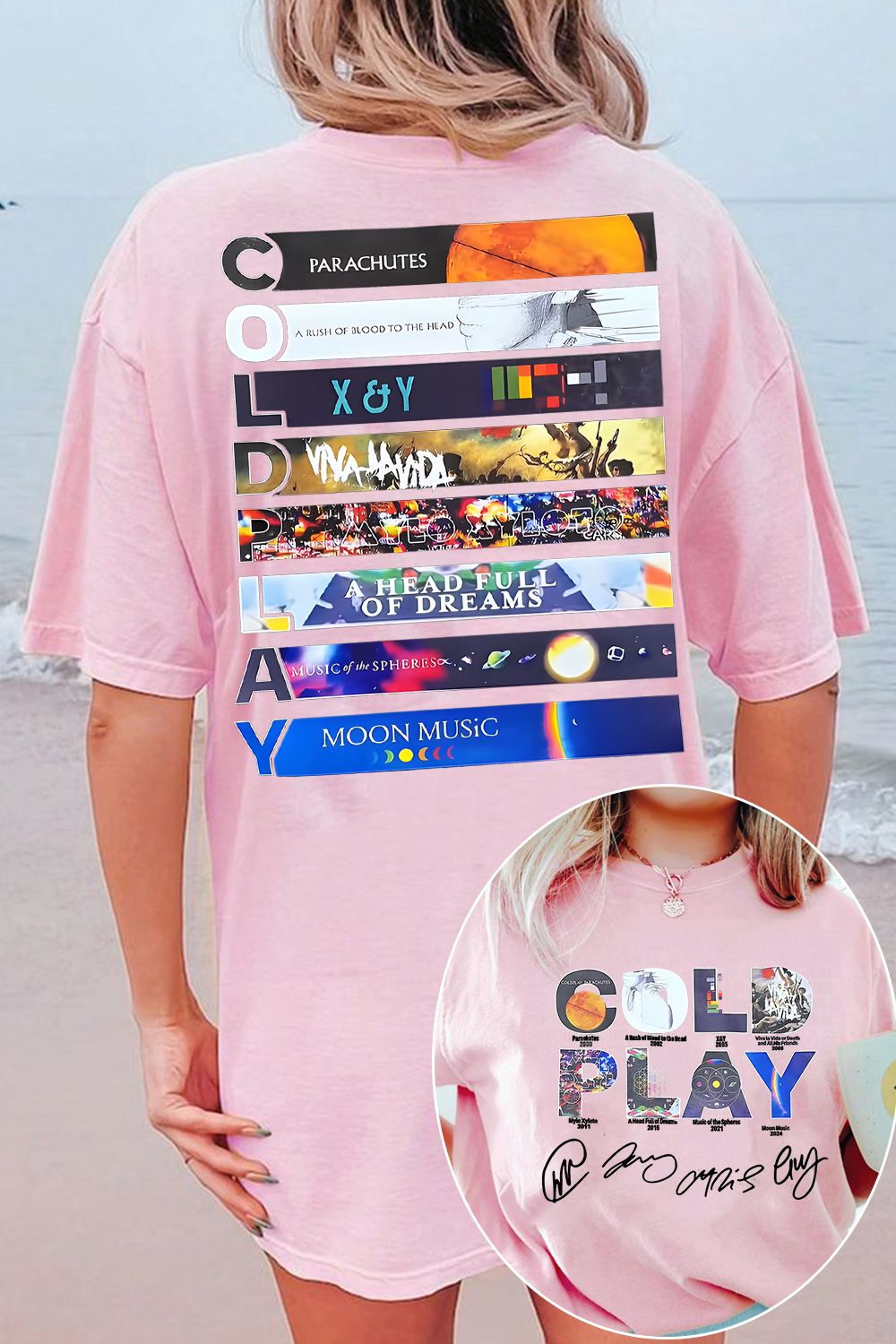 coldplay 2025 shirt For Women