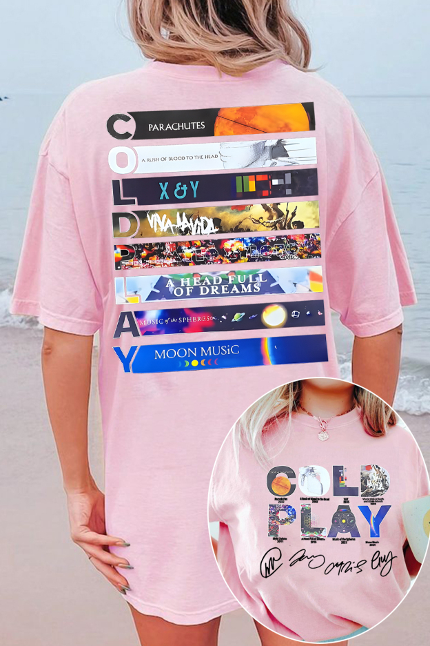 coldplay 2025 shirt For Women