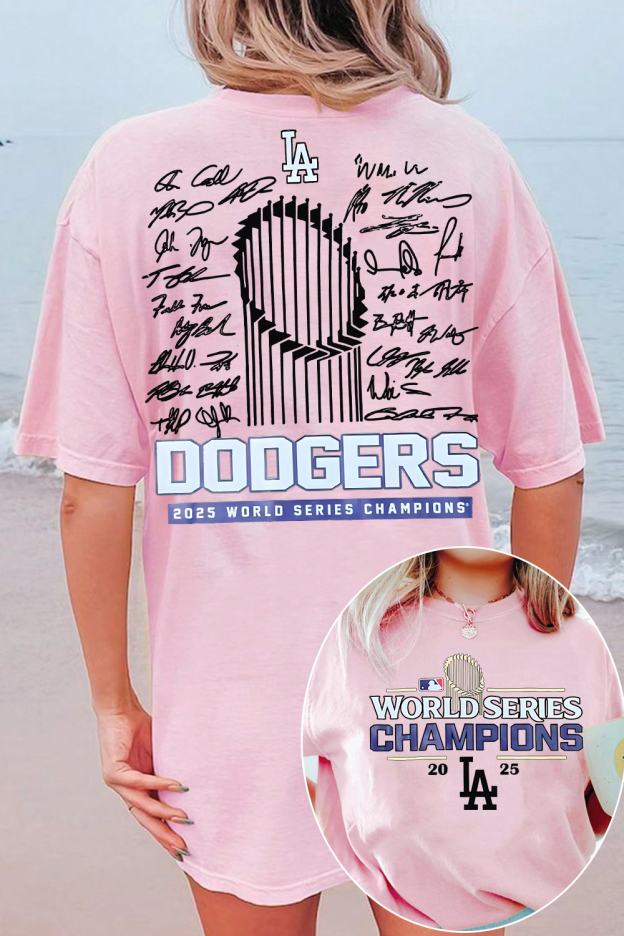 Dodgers 2025 World Series Champions Women Shirt