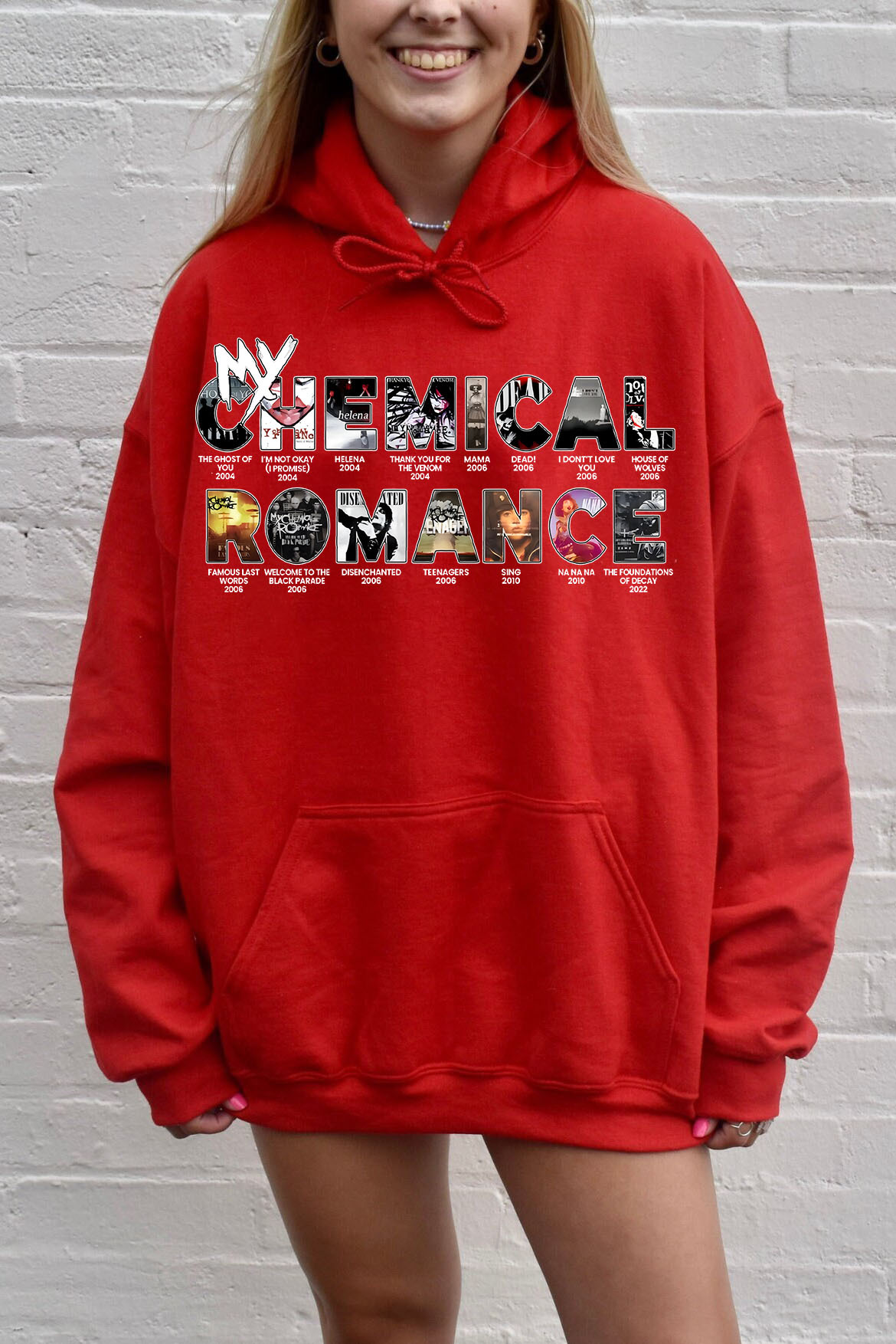 MCR concert 2025 hoodie For women