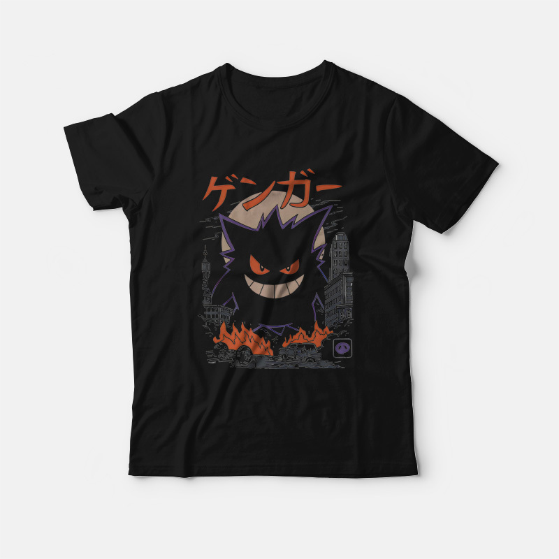 Gangar Pokemon Vingtage Shirt