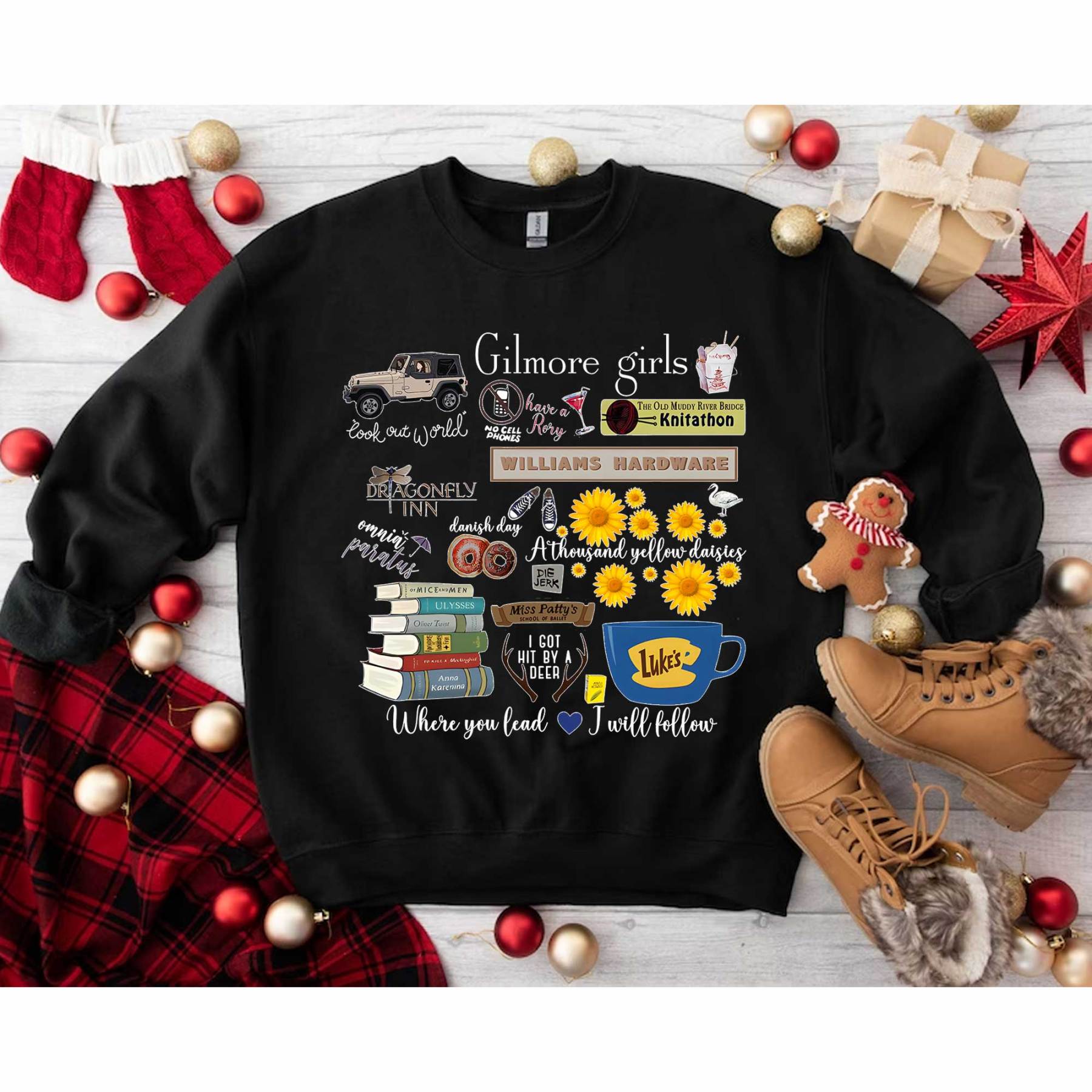 Stars Hollow  Gilmore Girls �C Jeep version Sweatshirt For Women
