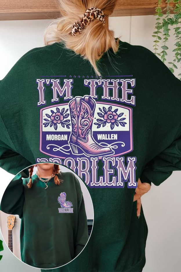 morganwallen music fans women's sweatshirt