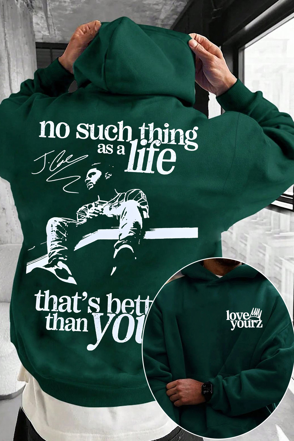 J.Cole lyrics Love Yourz Hoodie