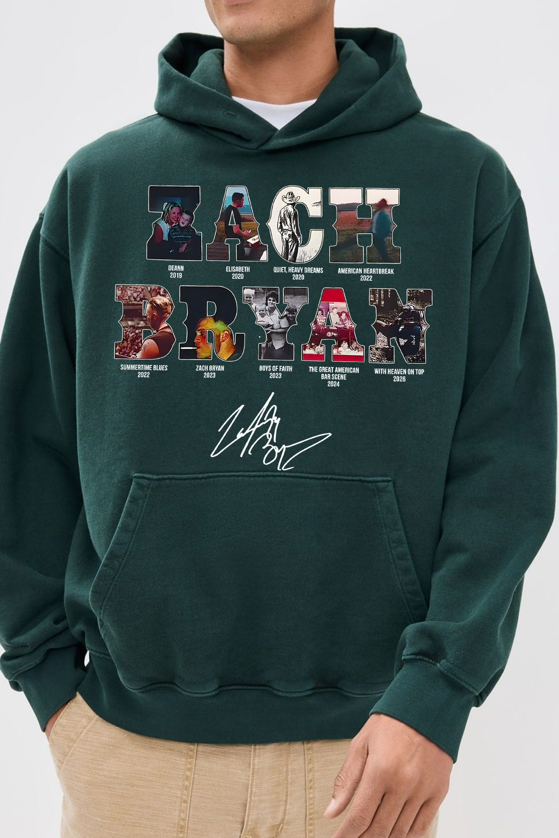 Zach Bryan Fans Hoodie