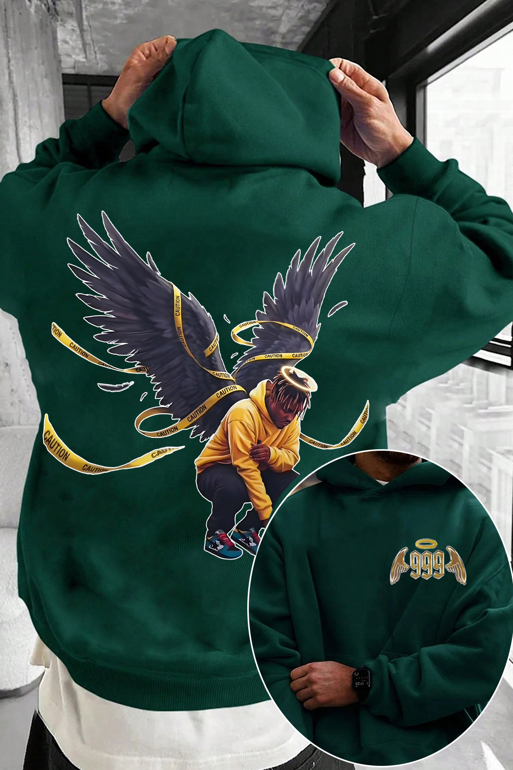 😱 Juicewrld 999 Hoodie